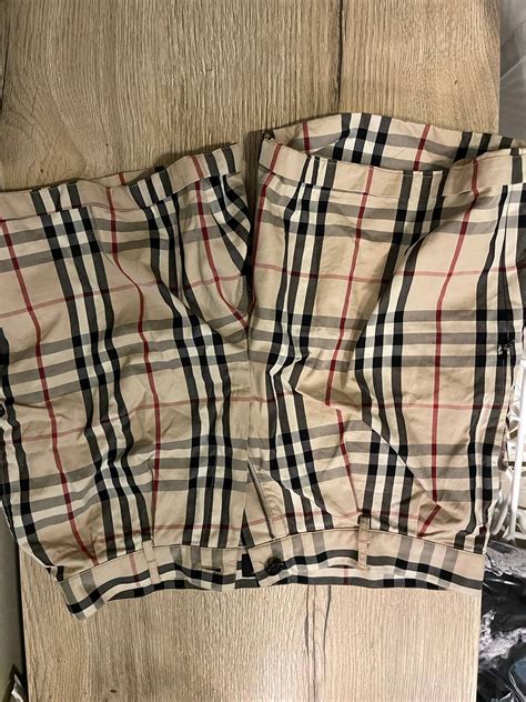 gosha burberry shorts|Gosha Rubchinskiy x Burberry Nova Check Pattern Flat Front .